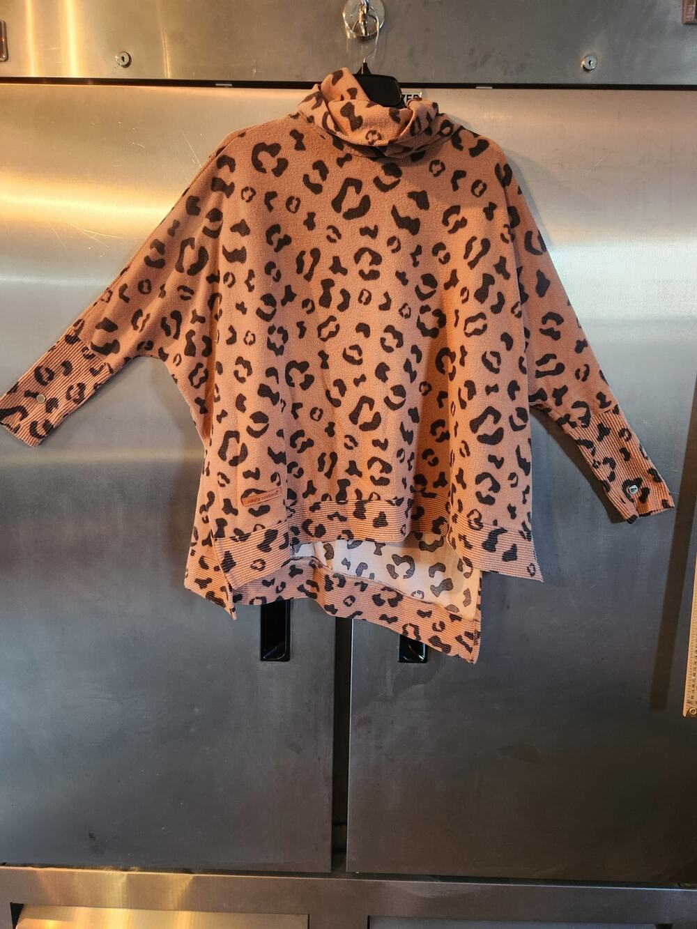 Simply Southern Leopard Print Top One Size